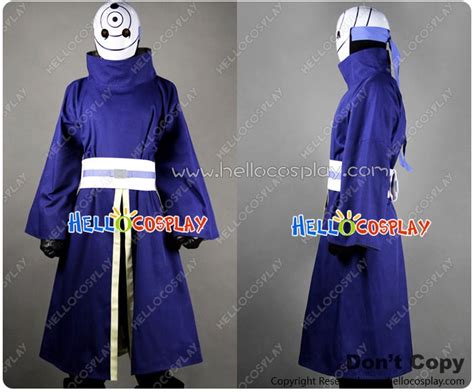 Naruto Cosplay Obito Uchiha Madara Costume With Mask