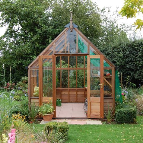 Gabriel Ash Wisley Series Greenhouse - Hobby Greenhouse Kits | Backyard ...