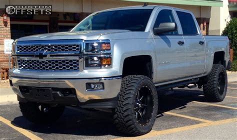 Wheel Offset 2014 Chevrolet Silverado 1500 Slightly Aggressive ...