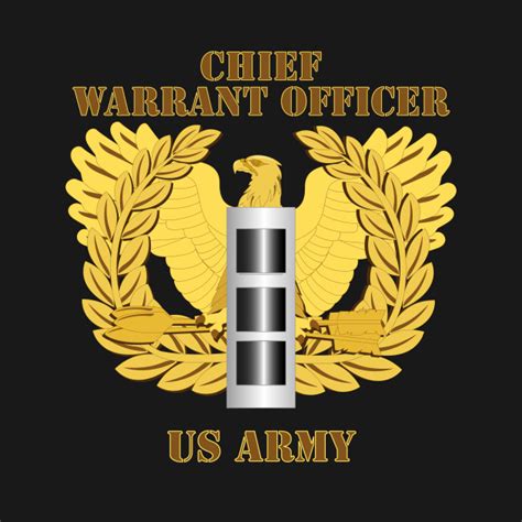 Emblem - Warrant Officer - CW3 - Veteran - T-Shirt | TeePublic