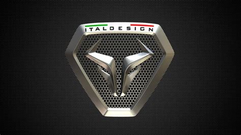 Giugiaro Italdesign Logo - 3D Model by 3d_logoman