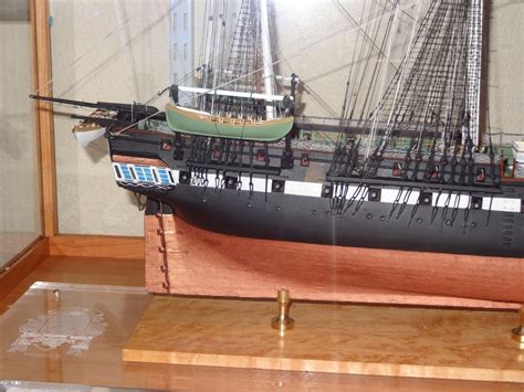 USS CONSTITUTION STERN - Gallery of COMPLETED Kit-Built Ship Models ...