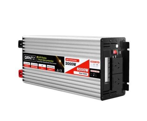 Giantz 12V 3000W Pure Sine Wave Power Inverter