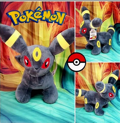 NEW Build A Bear UMBREON Black Stuffed Plush Evolution NWT - Etsy