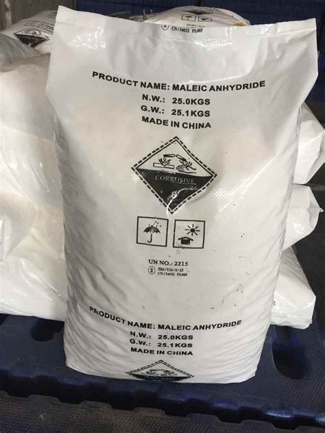 Maleic Anhydride, For Industrial, Packaging Type: Hdpe Bags at Rs 90 ...