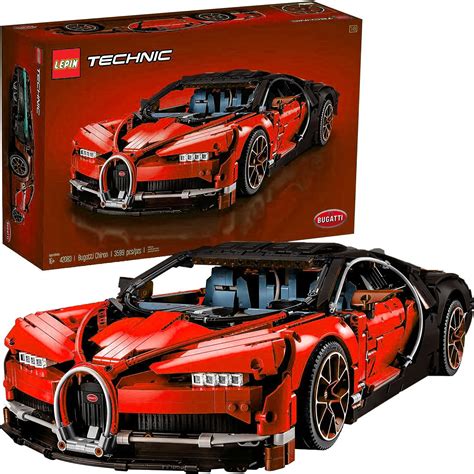 Technic+Bugatti+Chiron++(+Lego+42083+Rare+)++Red+Race+Car+Building ...