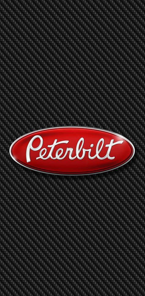 Peterbilt Carbon by bruceiras, peterbilt logo HD phone wallpaper | Pxfuel