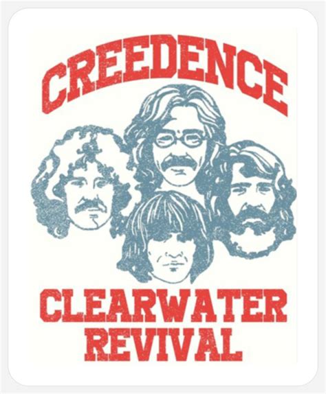 Creedence Clearwater Revival Stickers sold by LouistAdams | SKU ...