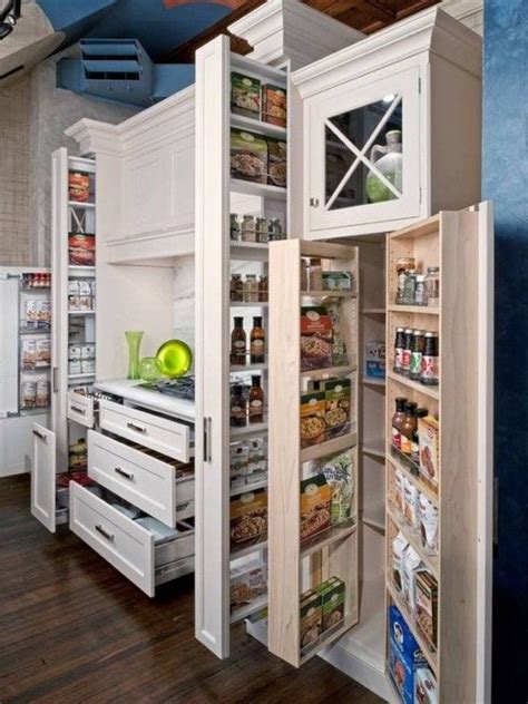 Oooohhhh | Space saving kitchen, Kitchen cabinet storage, Small kitchen ...