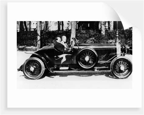 A 1928 Hispano-Suiza 45hp car posters & prints by Anonymous