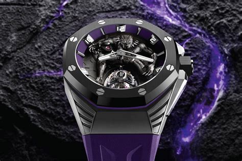 Black Panther Stars in the First Marvel x Audemars Piguet Watch