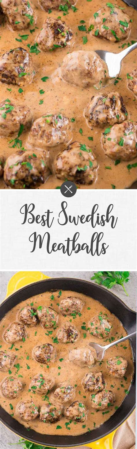 Swedish Meatballs with Lingonberry Jam - Delicious Meets Healthy