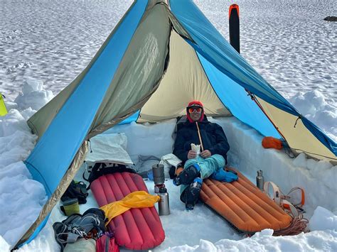 Plush snow camping with a pyramid tent — Alpinesavvy