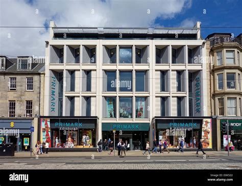 Clothes retailer Primark shop in Princes Street Edinburgh Scotland ...