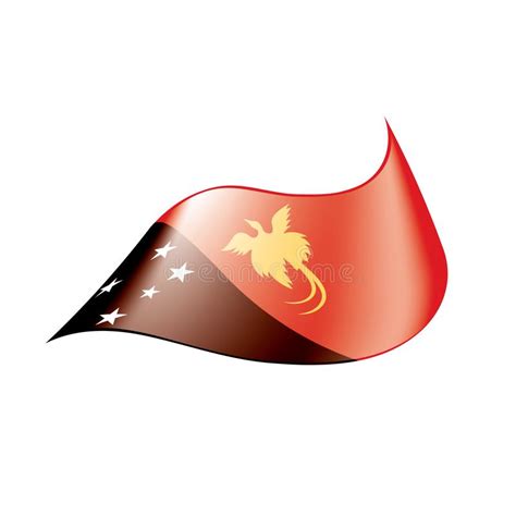 Papua New Guinea Flag, Vector Stock Illustration - Illustration of ...