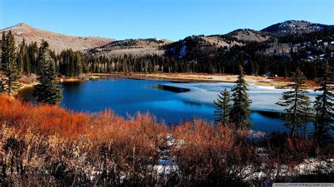 HD Winter Lake Wallpapers - Wallpaper Cave