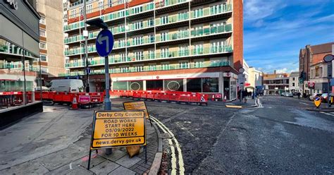 Derby city centre route to shut for more than three weeks - Derbyshire Live