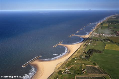 aeroengland | aerial photograph of artificial reef offshore breakwater ...