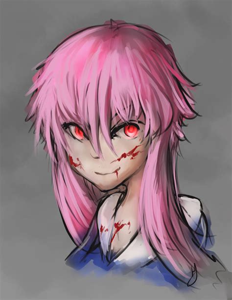 Yuno Gasai fan art by Hamzilla15 on DeviantArt