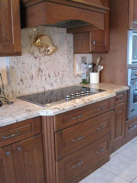 Granite Backsplash for Stylish Kitchen