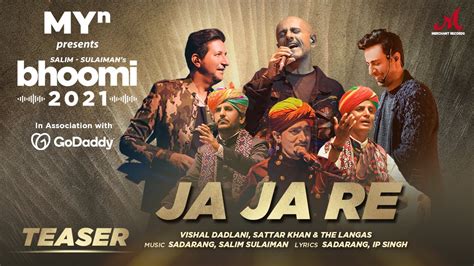 Ja Ja Re (Teaser) - MYn presents Bhoomi 21 | Salim Sulaiman | Vishal ...