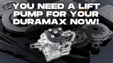 Rev Up Your Duramax: How a Lift Pump Unlocks Your Truck's Full ...