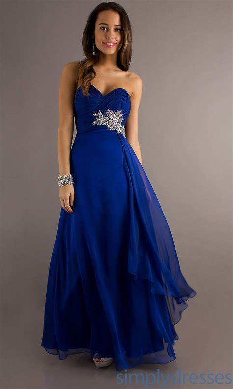 Bridesmaid Dresses Royal Blue And Silver 1 | Royal blue bridesmaid ...