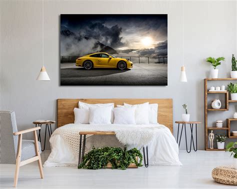 Porsche Wall Art Canvas Porsche Carrera Print Porsche Photo - Etsy