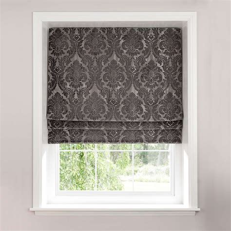 Versailles Charcoal Roman Blind | Dunelm | Roman blinds, Blinds, Home ...