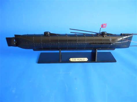 Buy H. L. Hunley Limited Civil Model Submarine 24in - Model Ships