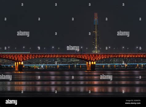 Seongsu bridge at night Stock Photo - Alamy