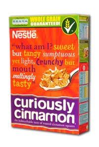 Joe Carter Graphic Design: Curiously Cinnamon?