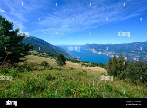 Monte Baldo hiking tour Stock Photo - Alamy