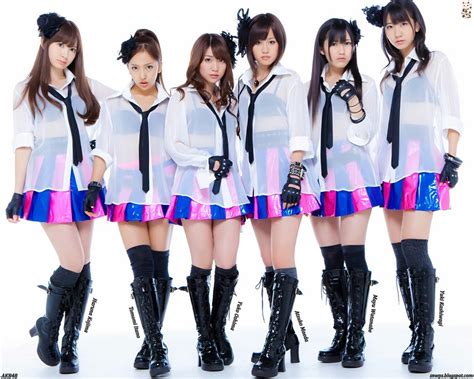 AKB48 Members Look Good In Boots ~ SNWPS - Shiro Neko Wallpaper Series