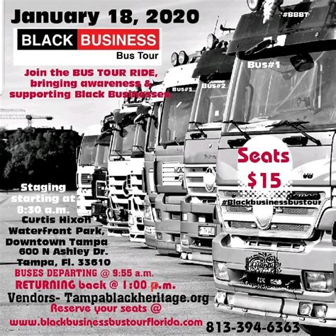 Black Business Bus Tour – Partner Event – tampablackheritage.org