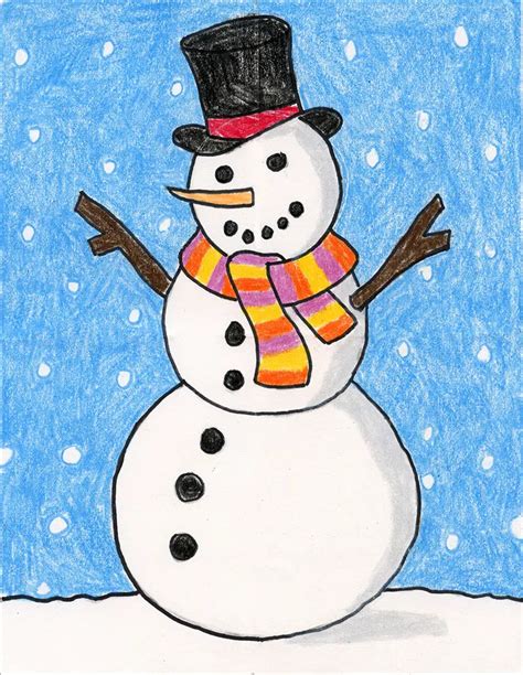 Top more than 126 easy drawing of snowman super hot - vietkidsiq.edu.vn