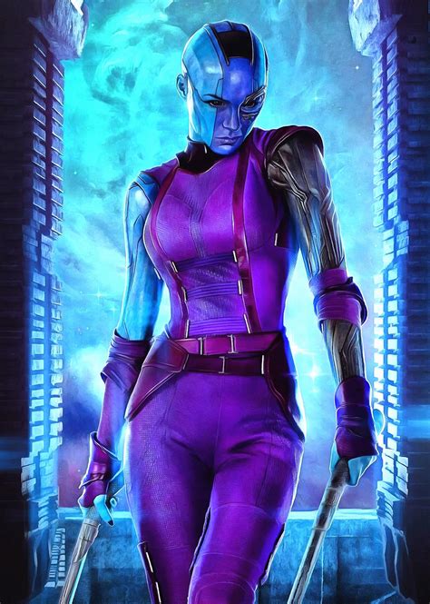 Guardians of the Galaxy - Nebula Poster (Fine) by CyberGal2013 on ...