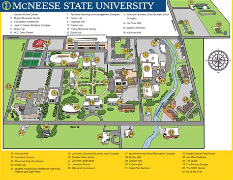 Campus Map | McNeese Online