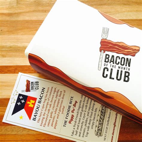 Welcome to the Bacon of the Month Club - mapmyway