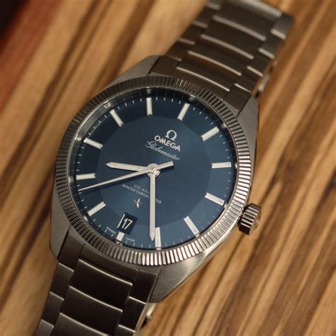 LNIB Omega Globemaster (Blue Dial Steel-on-Steel), Luxury, Watches on ...