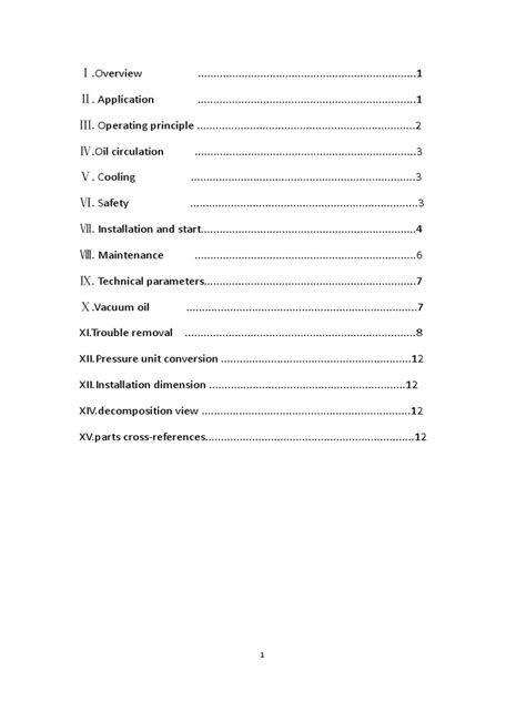 Vacuum Pump Manual (English) | PDF | Pump | Vacuum