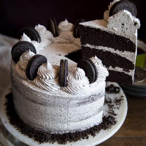 Oreo Cake (Chocolate Cake with Oreo Frosting) - Wild Wild Whisk