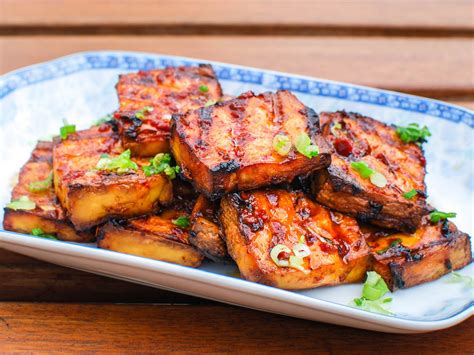 Grilled Tofu With Chipotle-Miso Sauce Recipe | Serious Eats