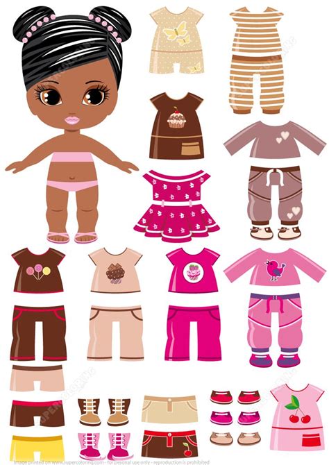 Printable Paper Doll Cutouts