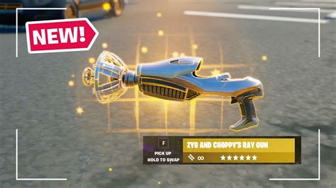 How to get *NEW* Mythic Zyg and Choppy's Ray Gun in Fortnite - Fortnite ...