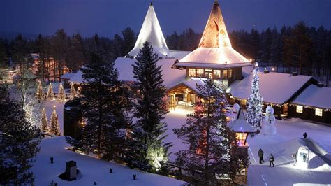 Santa Claus Village in Finnish Lapland. Xmas at North Pole : Nordic Visitor