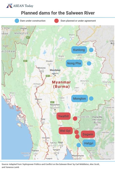 Deals and dams on the Salween River – How China, Thailand and Myanmar ...