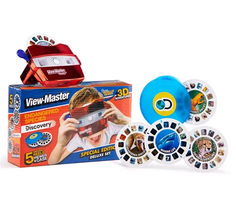 View-Master Special Edition Viewer with 5 Reels and Case - QVC.com