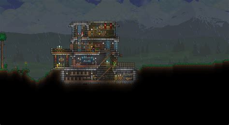 Stone Terraria House | Terrarium, Building, Stone