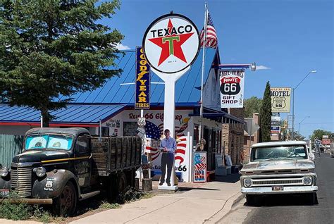 Seligman, Arizona, along Historic U.S. Route 66, road trip travel guide ...